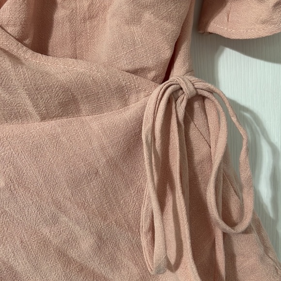 Pink wrap top - Picture 3 of 5